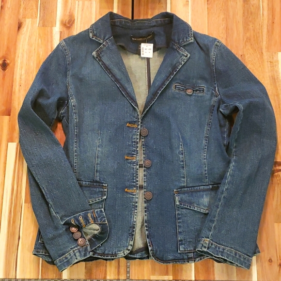 New York & Company Jackets & Blazers - New York & Company Denim Jean Jacket NWT - Size 8
